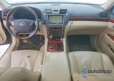 2009 Lexus Ls 460 z USA, uszkodzony, nr VIN JTHCL46F995003999